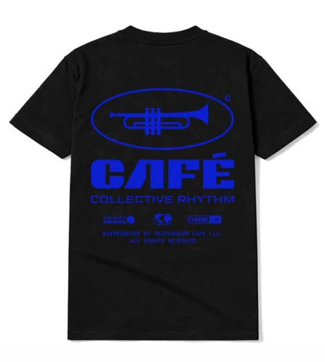 Skateboard Cafe Collective Rhythm Tee (Black)