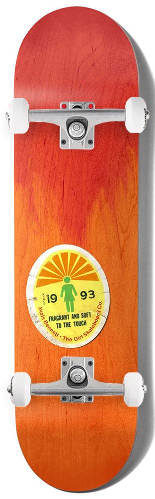 Girl Ripened Niels Bennett x Venom Custom Complete Skateboard - 8.25