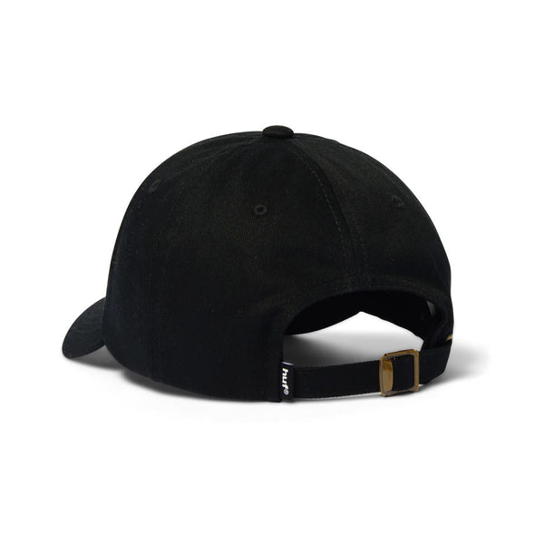 HUF Regional 6 Panel CV Hat (Black / White) - One Size