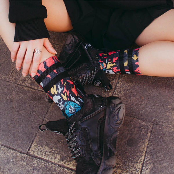 American Socks Welcome to Hell - Mid High Socks