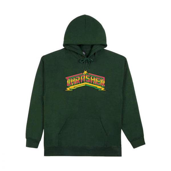 Thrasher Hood Luchadora - Forest Green