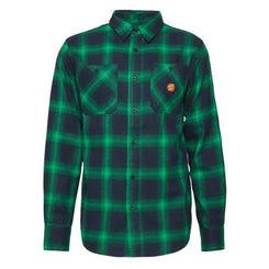 Santa Cruz Shirt Apex LS Shirt - Green Check