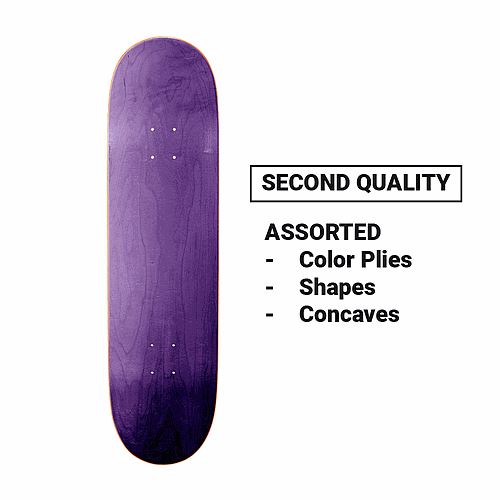 HLC Blank Skateboard Deck - 7.75