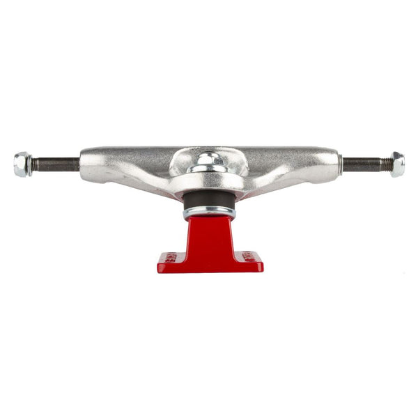 Fracture Truck Wings V2 Raw/Red Skateboard Trucks - 5.0 - Skatewarehouse.co.uk