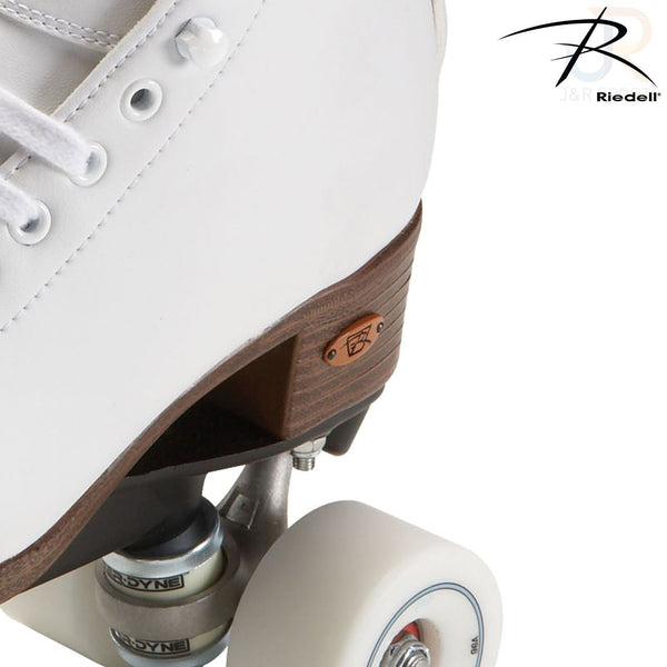 Riedell 111 Angel White Medium Quad Skates - Skatewarehouse.co.uk
