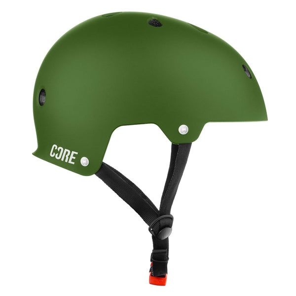 CORE Action Sports Helmet - Army Green - Skatewarehouse.co.uk
