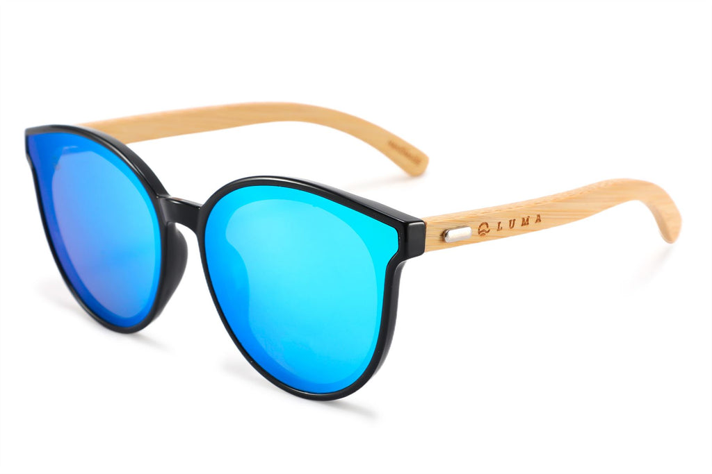 Luma Mousehole Sunglasses - Blue - Skatewarehouse.co.uk