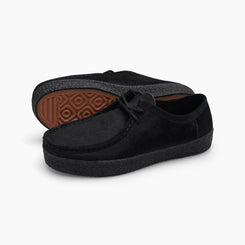 VM006 Moc Pony Hair Leather (Black / Black) Shoes - UK 10