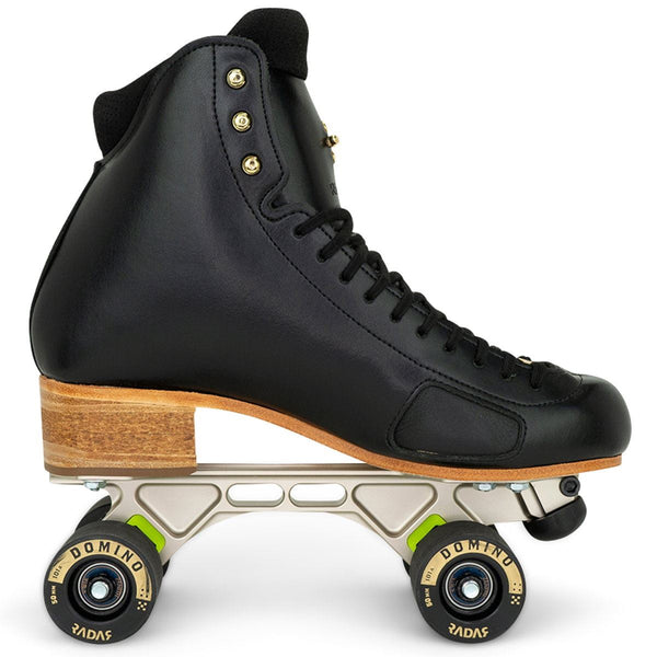 Riedell Anthem - Black - D Width Quad Skates