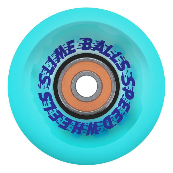 Slime Balls Skateboard Wheels Chrome Light Ups OG 78a - Blue - Skatewarehouse.co.uk