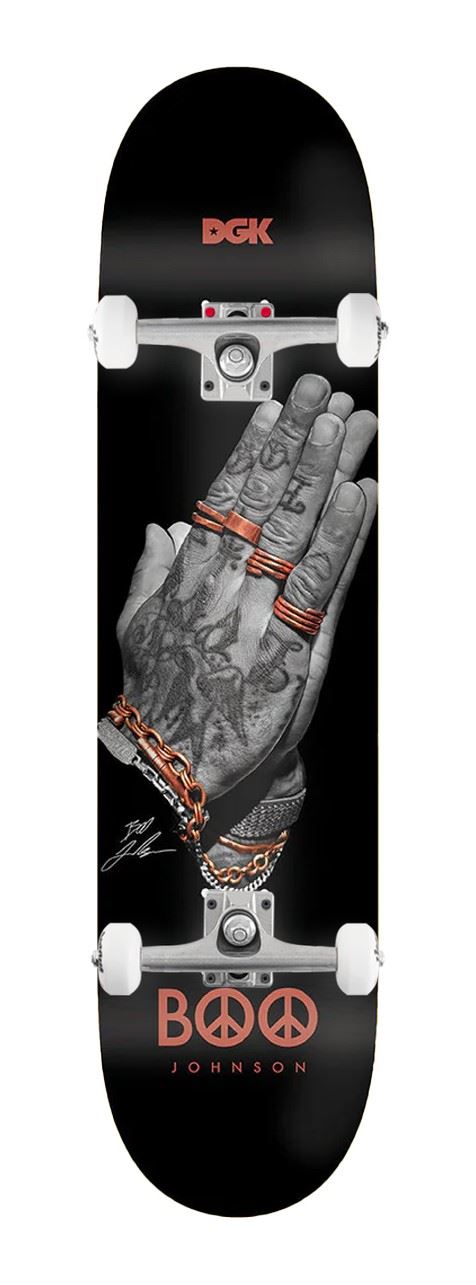 DGK Boo Johnson 'Desert Prayers' x Venom Custom Complete Skateboard - 8.25