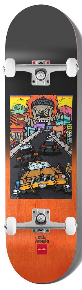 Chocolate Skateboard Fiendin Erik Herrera x Venom Custom Complete Skateboard - 8.5