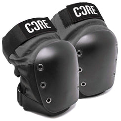 CORE Protection Street Pro Skate Knee Pads – Black / Grey - Skatewarehouse.co.uk