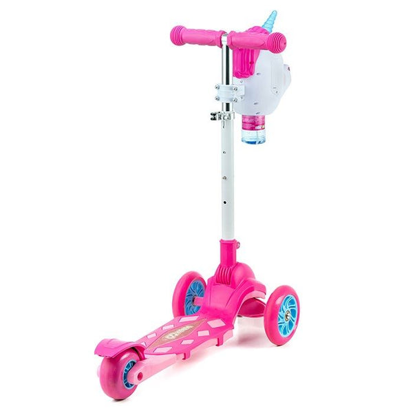 Xootz Unicorn Bubble Go Scooter - White