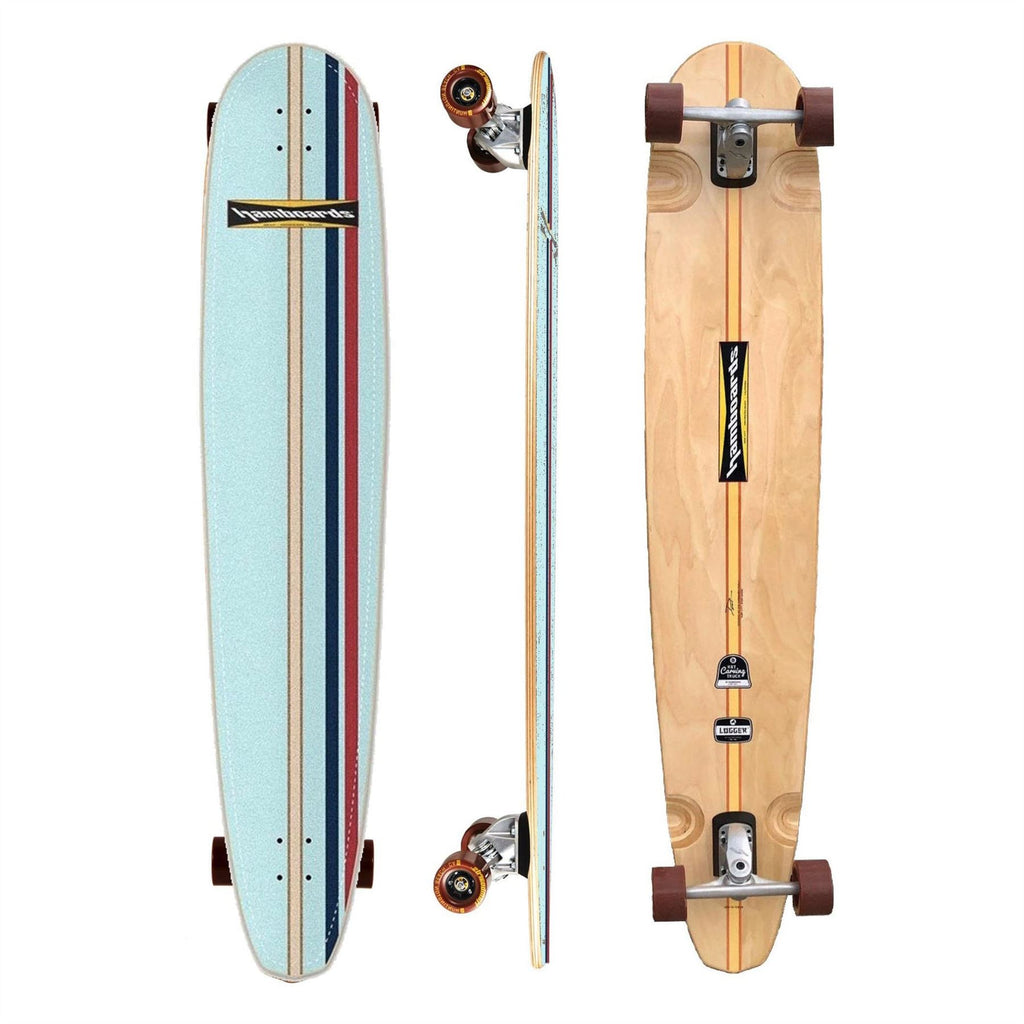 Hamboards - 5' The Logger - Light Blue Longboard Complete
