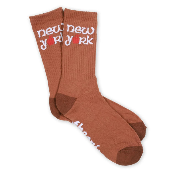 Theories Of Atlantis 'Big Apple' Sock Cinnamon