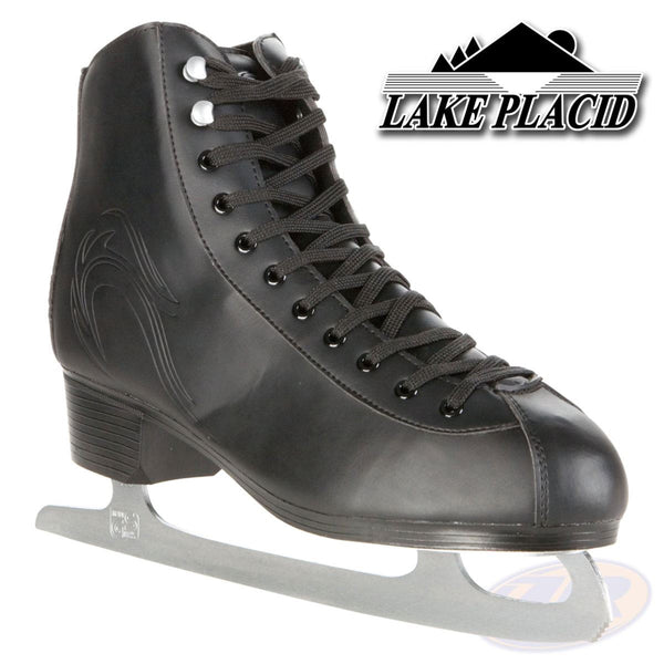 Lake Placid FireCat Figure - Black Ice Skates - UK 4 (US 5)