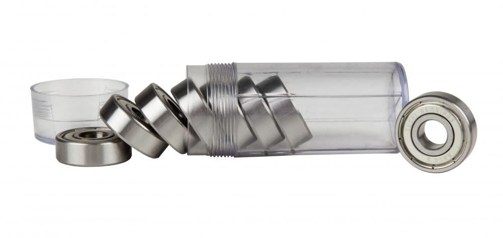 Sushi Abec 5 Chrome Steel (Pack 8) Skateboard Bearings - 8 MM