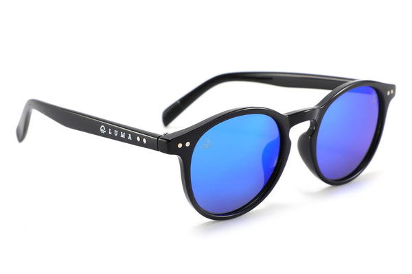 Luma Fowey Sunglasses - Black - Skatewarehouse.co.uk