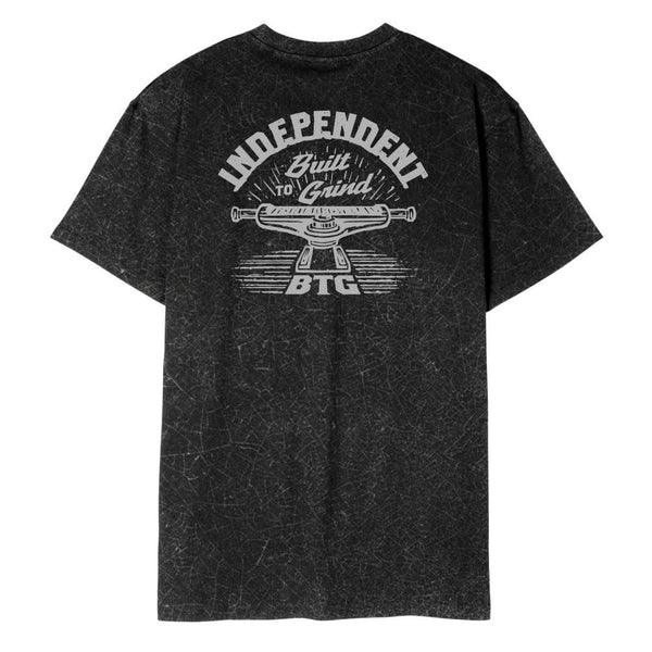 Independent T-Shirt BTG Lino Truck - Mineral Wash Black - Skatewarehouse.co.uk