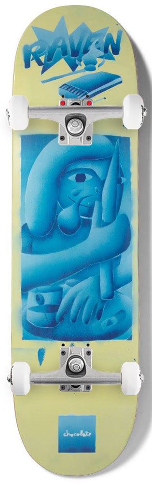 Chocolate Skateboard J.P.'s World Raven Tershy x Venom Custom Complete Skateboard - 8.375" - Skatewarehouse.co.uk