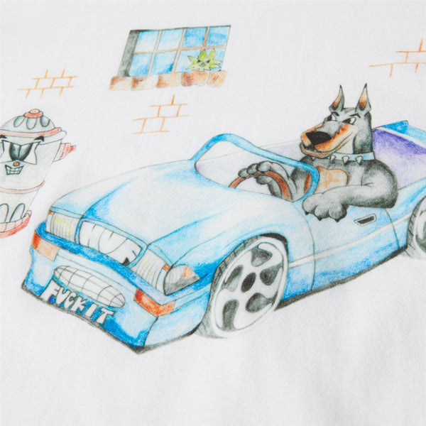 HUF Road Dawg S / S Tee (White) - M