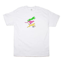 Studio Skateboards Cheetahs Tee White - Skatewarehouse.co.uk