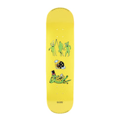WKND 'Croc O'Clock' Alex Shmidt (SN) Yellow Skateboard Deck - 8.25" - Skatewarehouse.co.uk