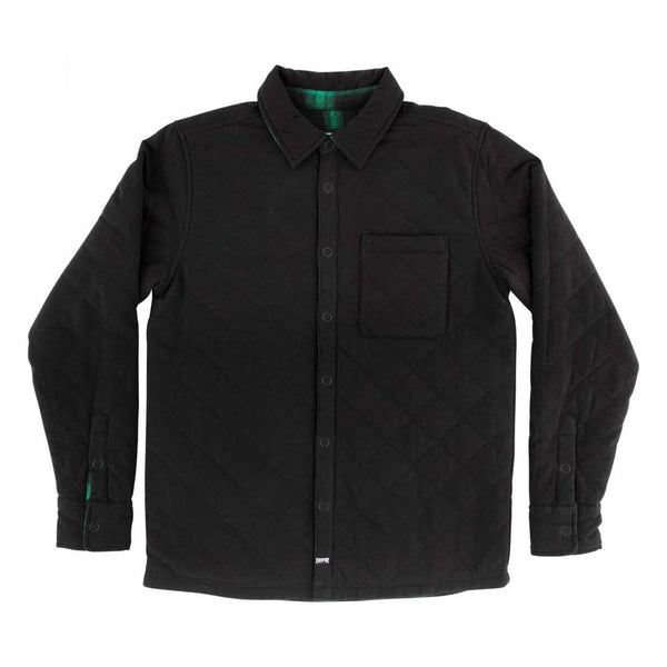 Creature Jacket Switch Reversible Top - Black / Green - Skatewarehouse.co.uk
