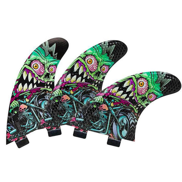 3D Fins - All Rounder Thruster - Medium - Rider (FCS1 / FCS2 / Futures)
