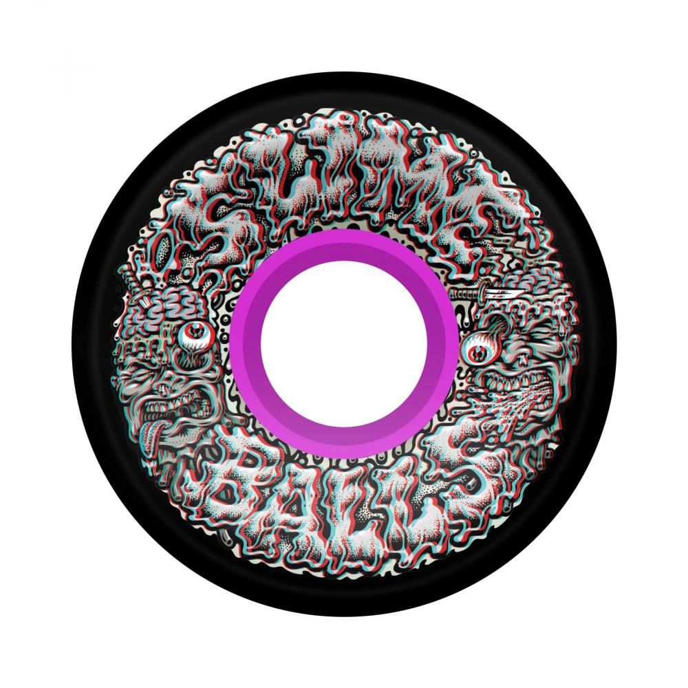 Slime Balls Skateboard Wheels 60mm Brain Busters Og Slime - Multi - Skatewarehouse.co.uk