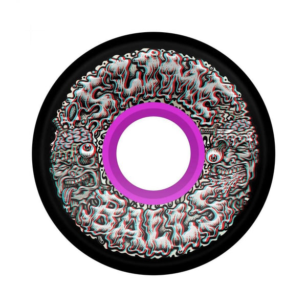 Slime Balls Skateboard Wheels 60mm Brain Busters Og Slime - Multi - Skatewarehouse.co.uk