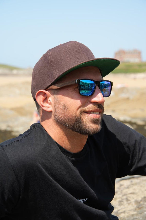 Luma Fistral Recycled Sunglasses - Blue - Skatewarehouse.co.uk