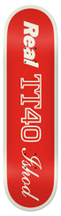 Ishod Shape Code - Twin Tail Red Skateboard Deck - 8.5"