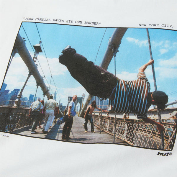 Taking The Leap SS Tee (White)