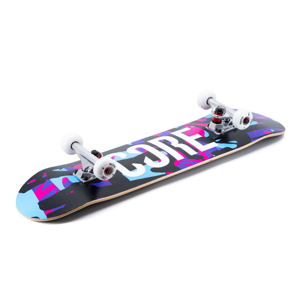 CORE C1 - Neon Splat Complete Skateboard - 7.75
