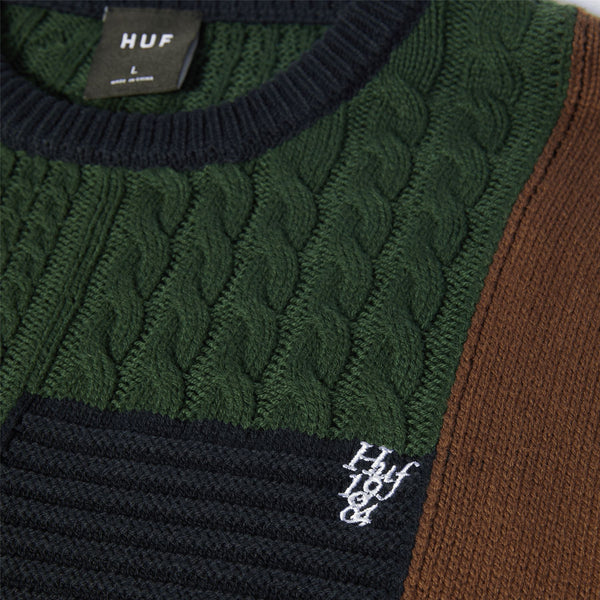 HUF Columbia Cable Knit Sweater (Multi)