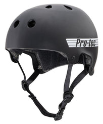 Pro-Tec Helmet Old School Cert Chase Hawk - Matte Black - Skatewarehouse.co.uk