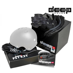 Triple Eight Helmet Liner Only Deep Cover Fit Set - Black