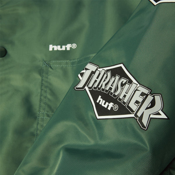 HUF x Thrasher Logo Jacket (Forest Green)