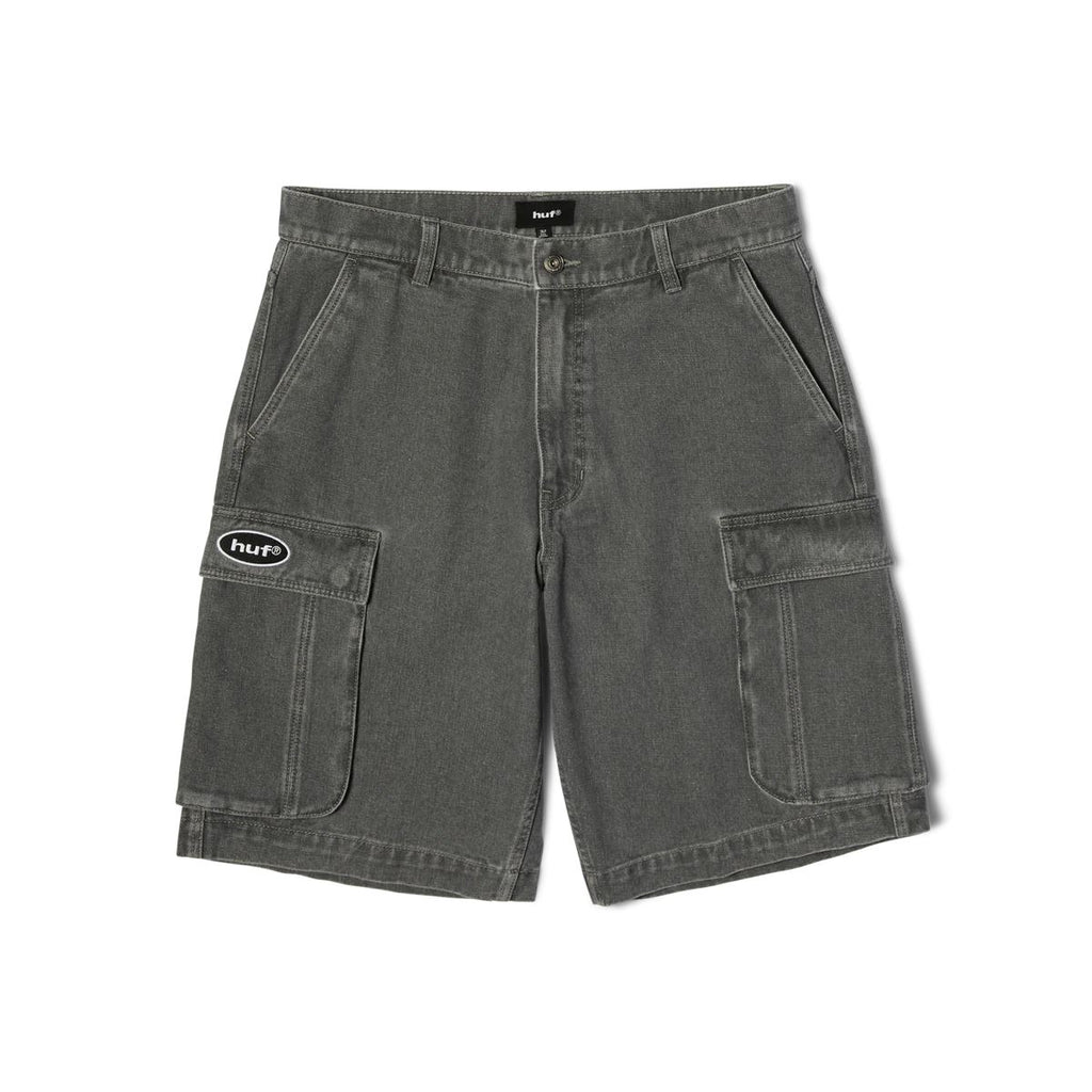 HUF Oval Denim Cargo Short (Frost Gray) - UK 32