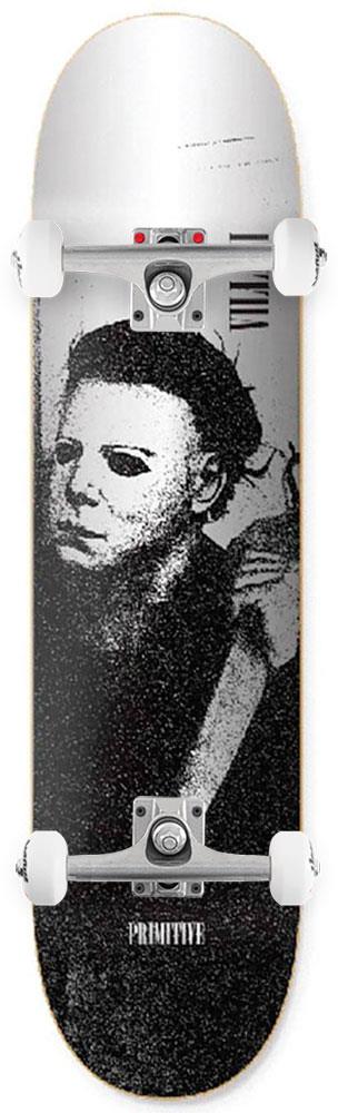 Primitive Villani Halloween Deck Silver x Venom Custom Complete Skateboard - 8.25