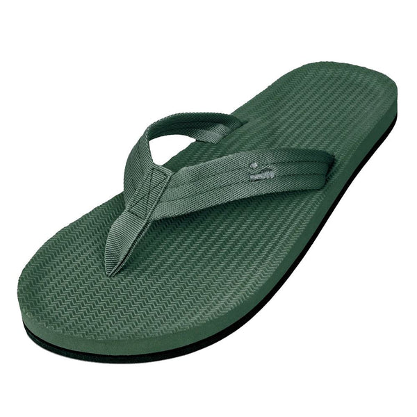 Indosole - Mens Flip Flops - Easy Living - Leaf Shoes