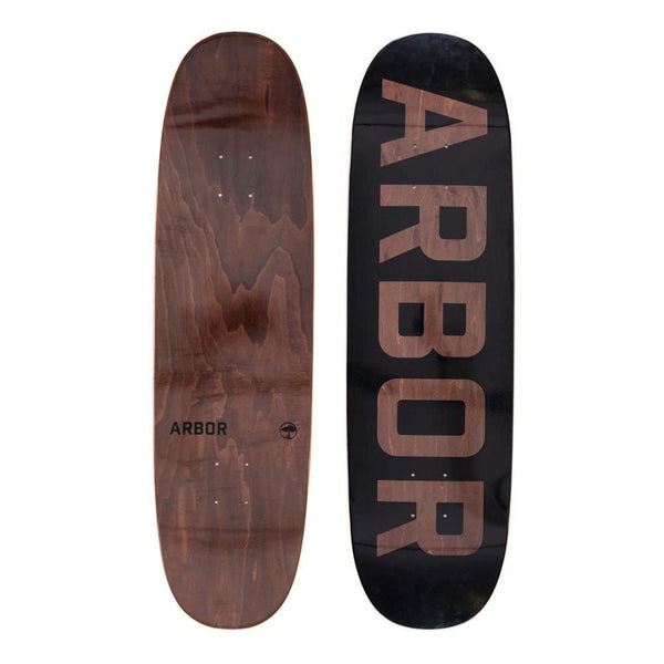 Arbor Logo Surplus 9 Logo Skateboard Deck - 9.0