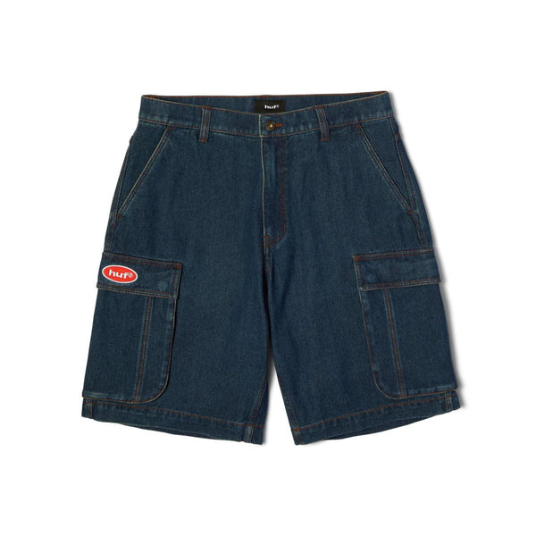 Oval Denim Cargo Short (Indigo)