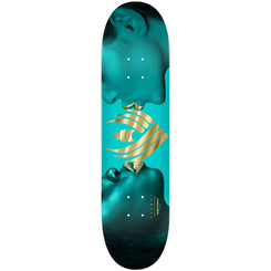 Powell Peralta KISS Flight • Turquoise / Gold Foil Skateboard Deck - 8.13" - Skatewarehouse.co.uk