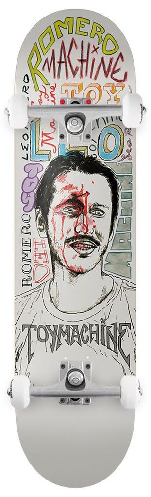 Toy Machine Leo Romero 'Mi Cara' x Venom Custom Complete Skateboard - 8.38"