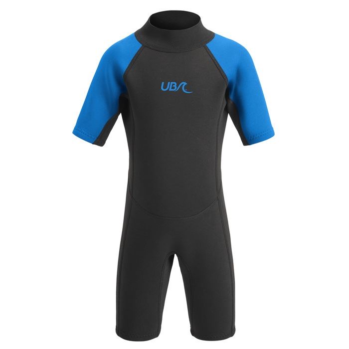 Sharptooth Kids Short Length Wetsuit - Blue