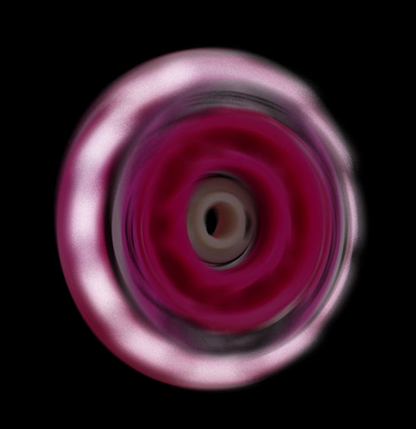 SFR Light Up Inline Skate Wheels x4 - Pink - Skatewarehouse.co.uk