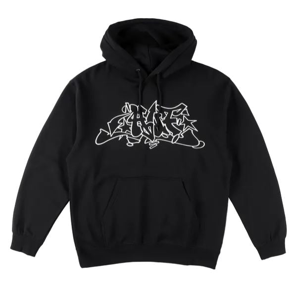 HUF Outlines P / O Hoodie (Black) - S